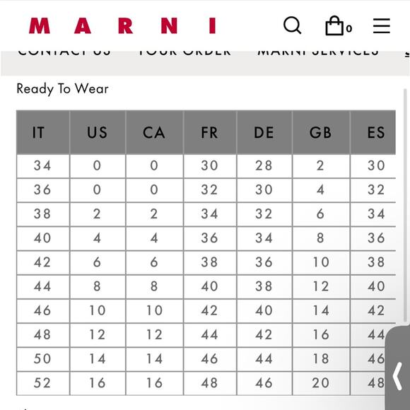 MARNI Blouse Top Size 8 Made in Italy Abstract Print Twist Front Quiet Luxury - Picture 8 of 8